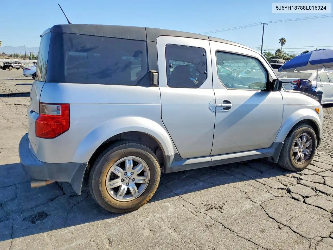 2008 Honda Element Ex VIN: 5J6YH18788L016924 Lot: 59616906