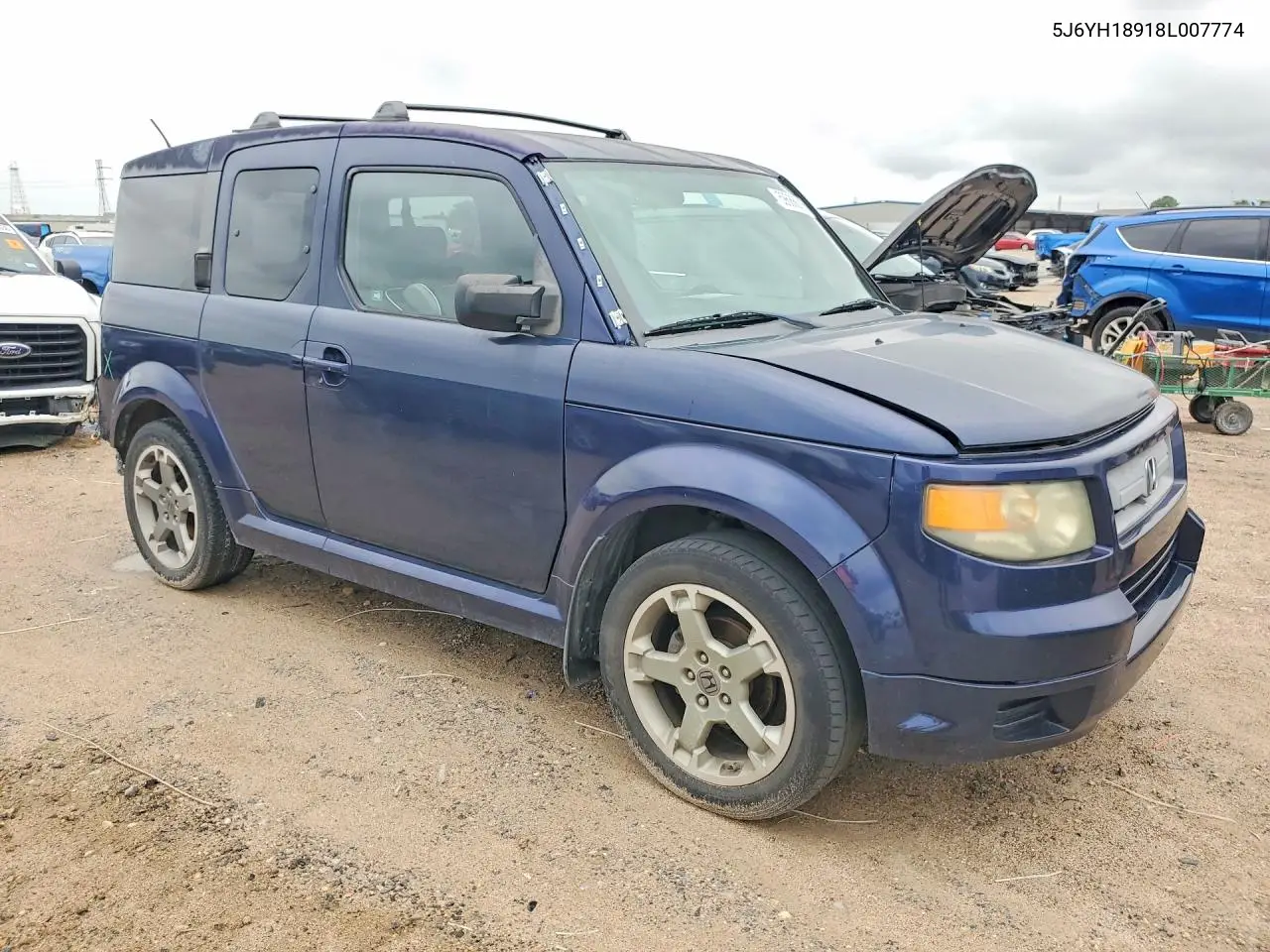 2008 Honda Element Sc VIN: 5J6YH18918L007774 Lot: 59686636