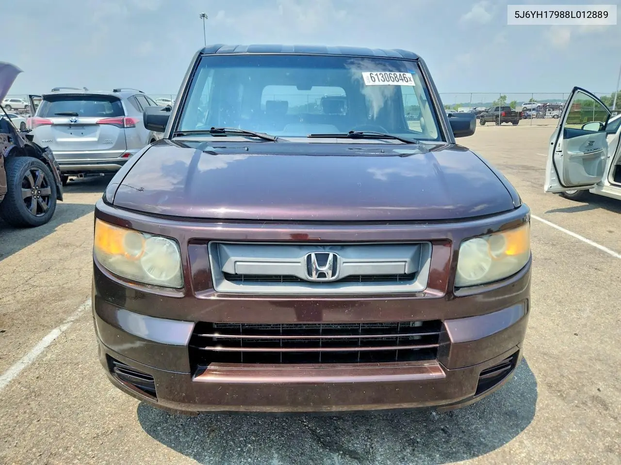 2008 Honda Element Sc VIN: 5J6YH17988L012889 Lot: 61306846