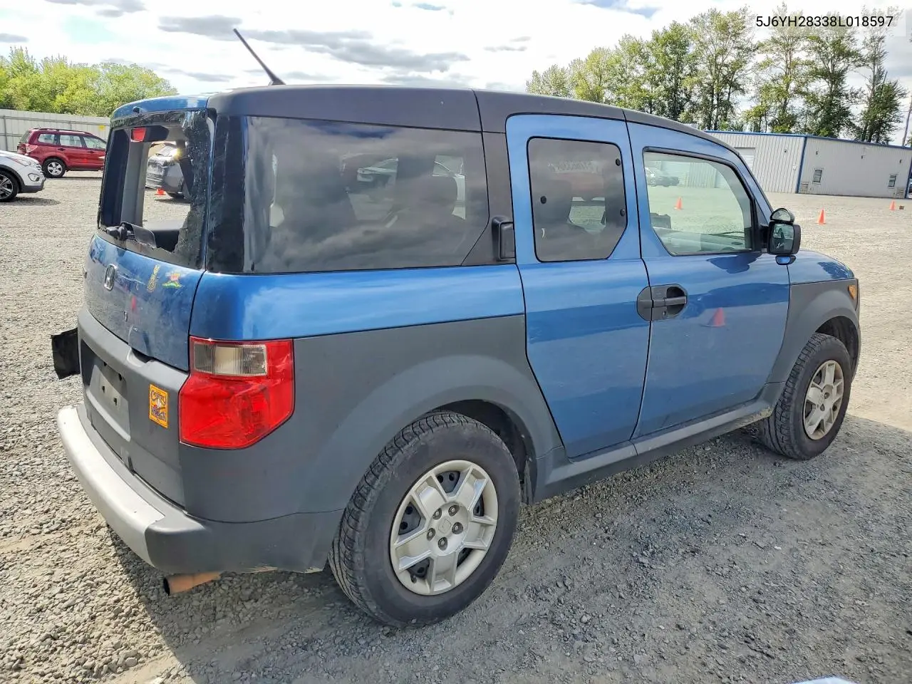 2008 Honda Element Lx VIN: 5J6YH28338L018597 Lot: 61766336