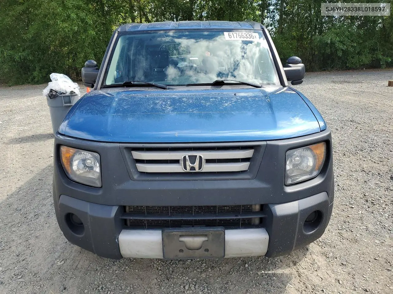 2008 Honda Element Lx VIN: 5J6YH28338L018597 Lot: 61766336