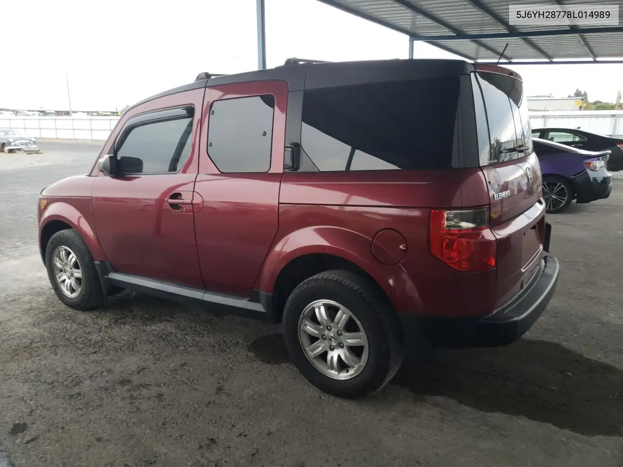 5J6YH28778L014989 2008 Honda Element