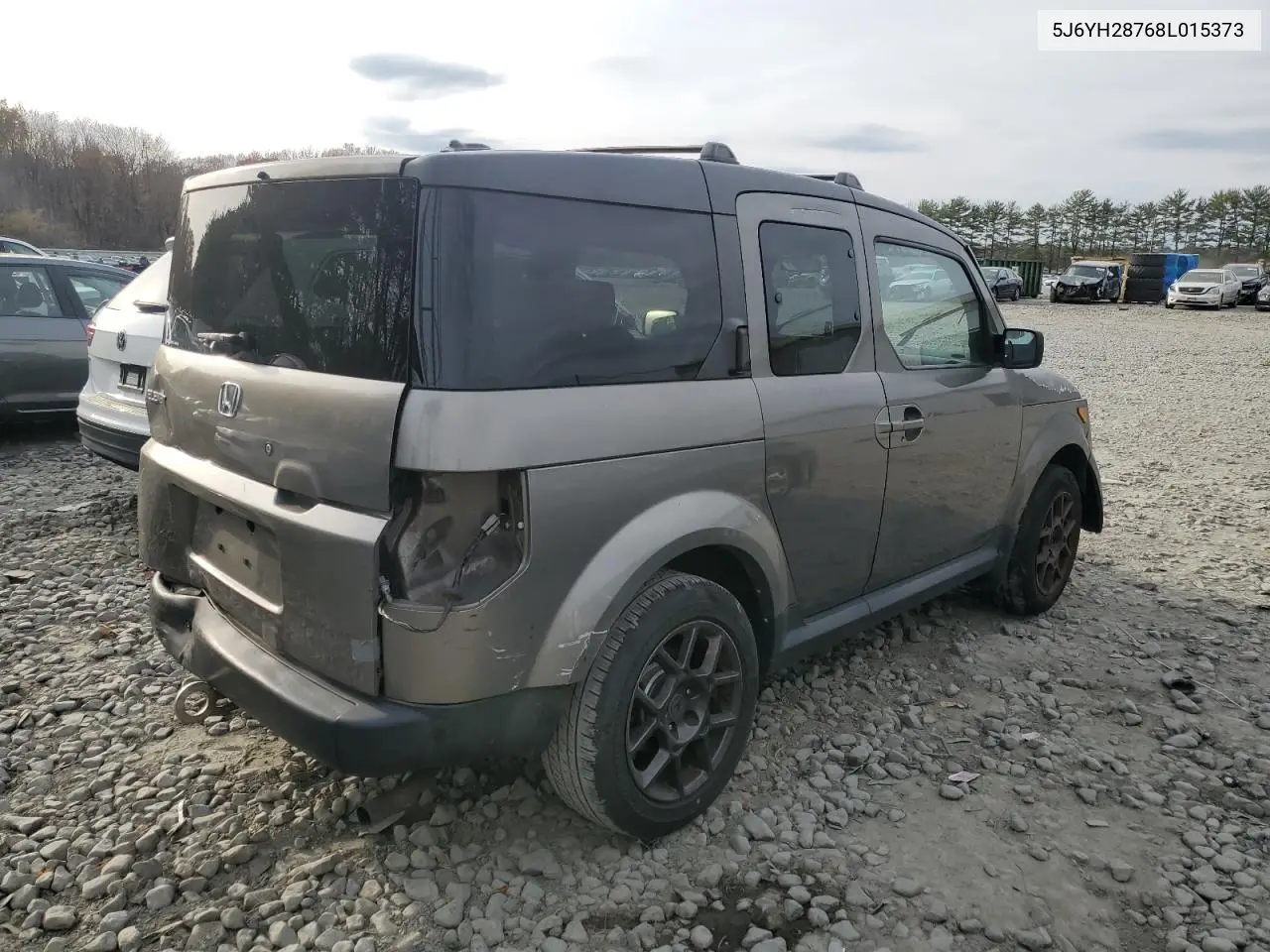 5J6YH28768L015373 2008 Honda Element Ex
