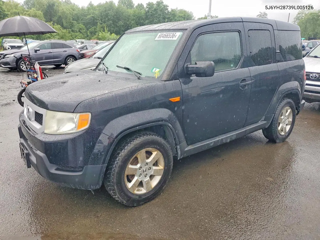 2009 Honda Element Ex VIN: 5J6YH28739L005126 Lot: 60466536