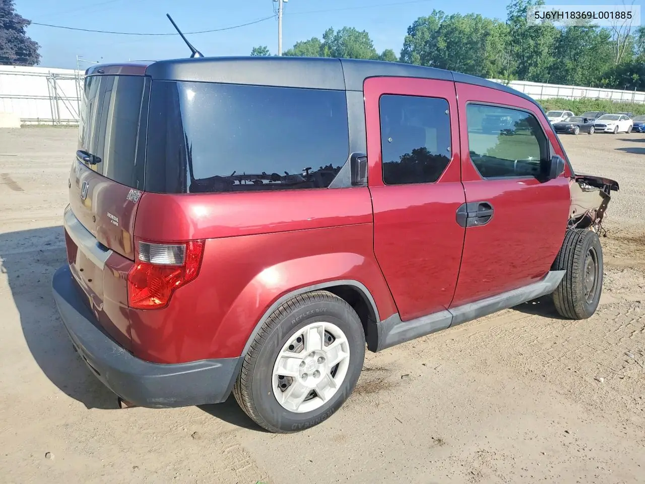 2009 Honda Element Lx VIN: 5J6YH18369L001885 Lot: 85971995