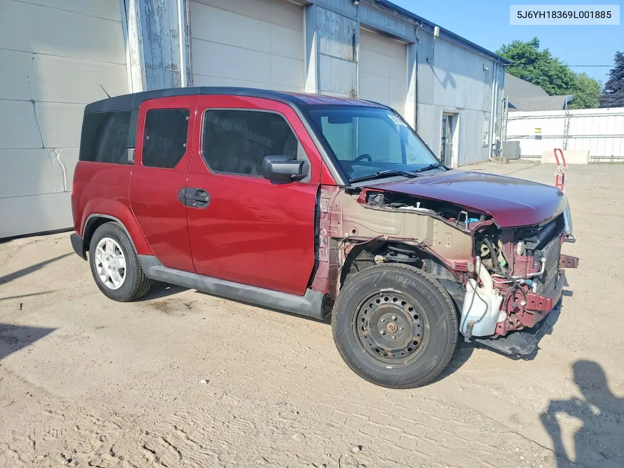 2009 Honda Element Lx VIN: 5J6YH18369L001885 Lot: 85971995