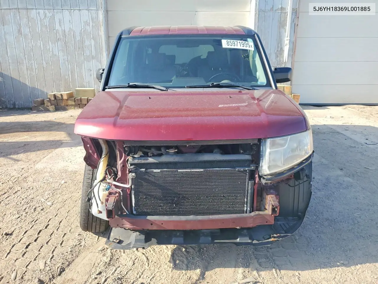 2009 Honda Element Lx VIN: 5J6YH18369L001885 Lot: 85971995