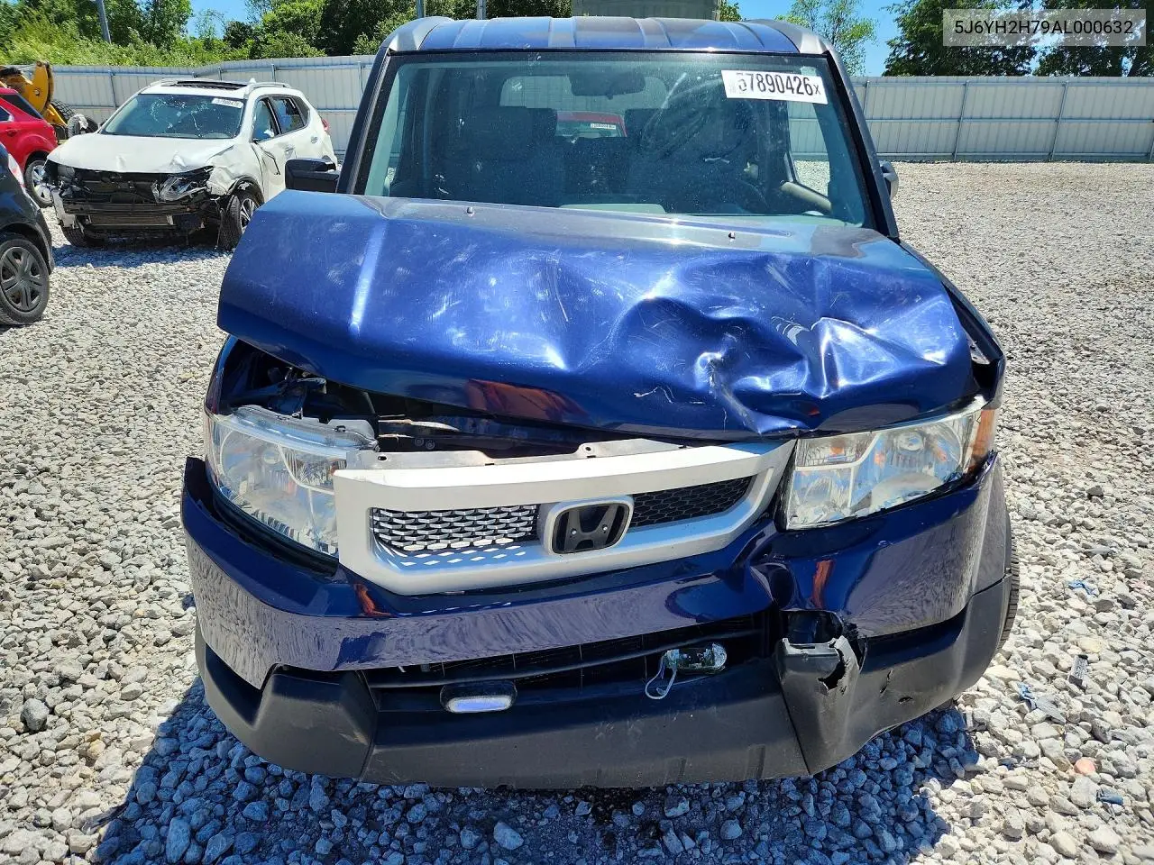 2010 Honda Element Ex VIN: 5J6YH2H79AL000632 Lot: 57890426