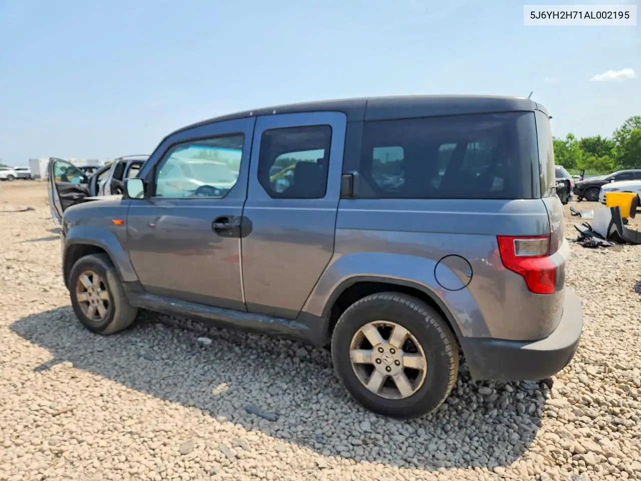 2010 Honda Element Ex VIN: 5J6YH2H71AL002195 Lot: 59792966