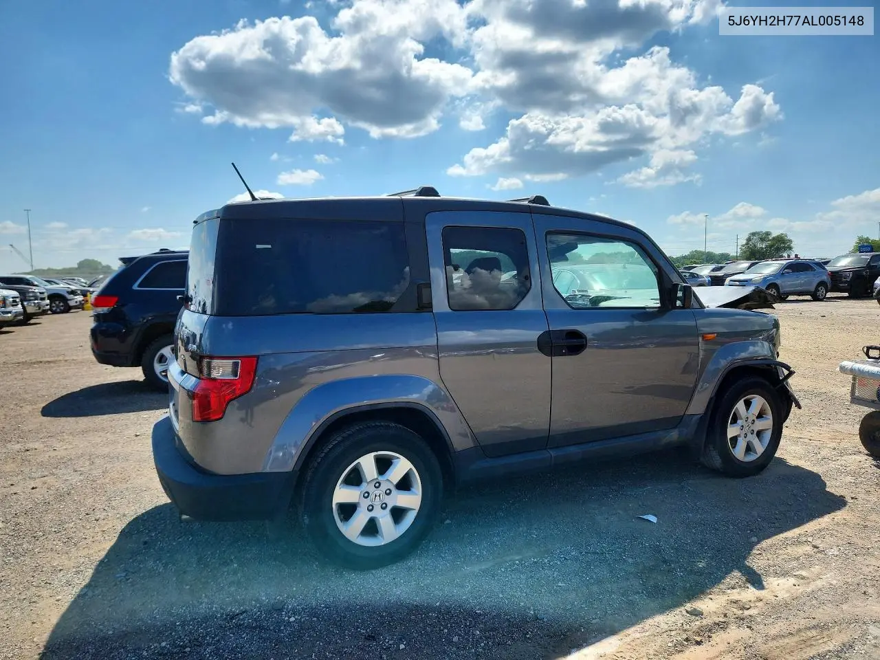 2010 Honda Element Ex VIN: 5J6YH2H77AL005148 Lot: 59848816