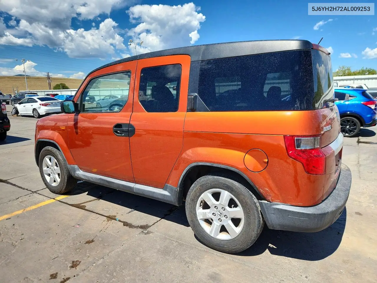 2010 Honda Element Ex VIN: 5J6YH2H72AL009253 Lot: 60429026