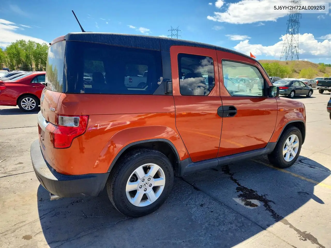2010 Honda Element Ex VIN: 5J6YH2H72AL009253 Lot: 60429026