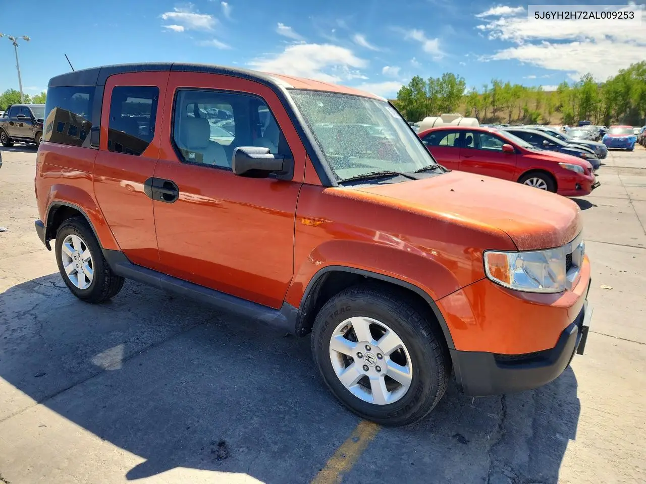 2010 Honda Element Ex VIN: 5J6YH2H72AL009253 Lot: 60429026