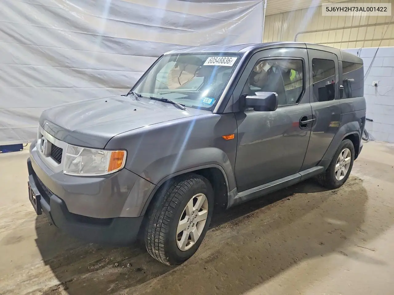 2010 Honda Element Ex VIN: 5J6YH2H73AL001422 Lot: 60548836