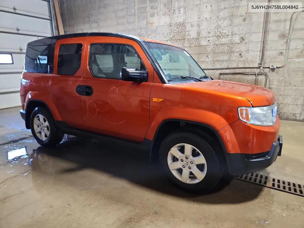 2011 Honda Element Ex VIN: 5J6YH2H75BL004842 Lot: 58483036