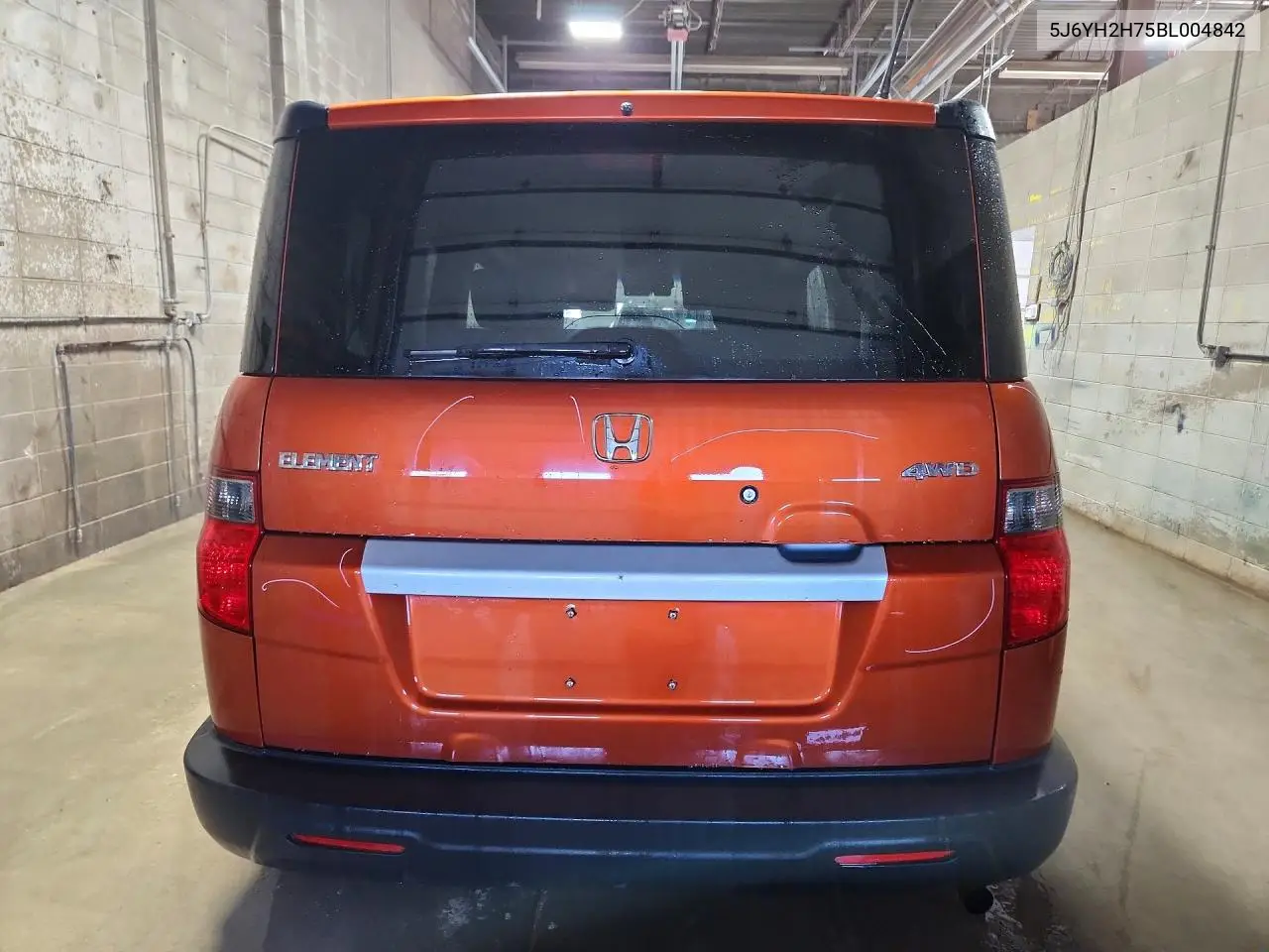 2011 Honda Element Ex VIN: 5J6YH2H75BL004842 Lot: 58483036