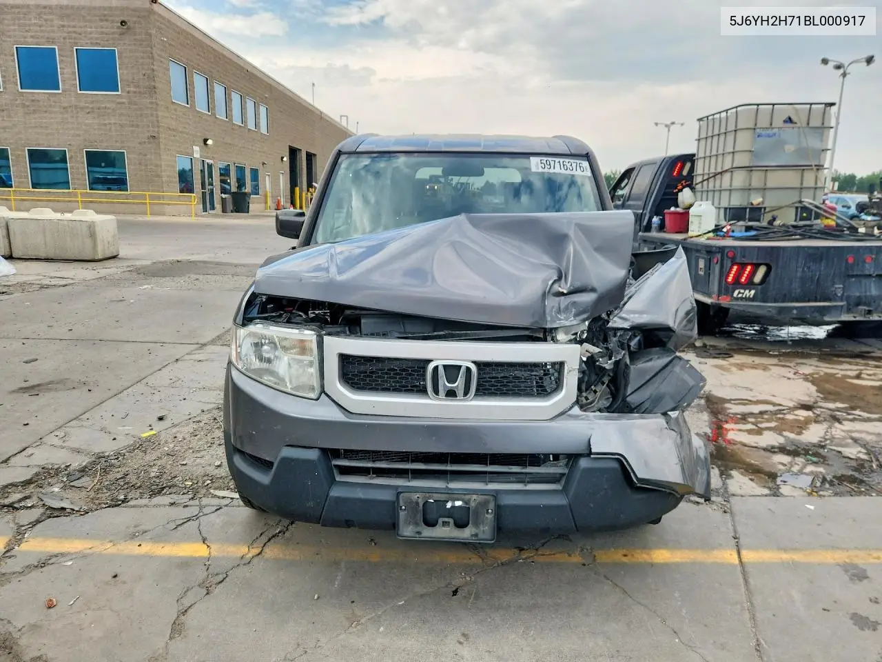2011 Honda Element Ex VIN: 5J6YH2H71BL000917 Lot: 59716376