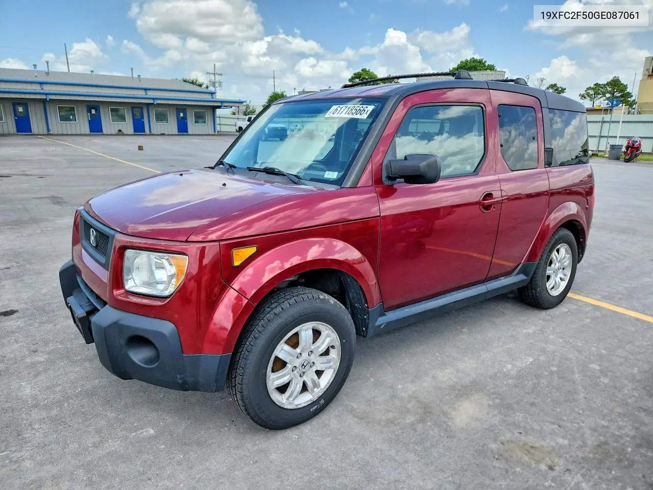 2016 Honda Element VIN: 5J6YH28766L018352 Lot: 61718566