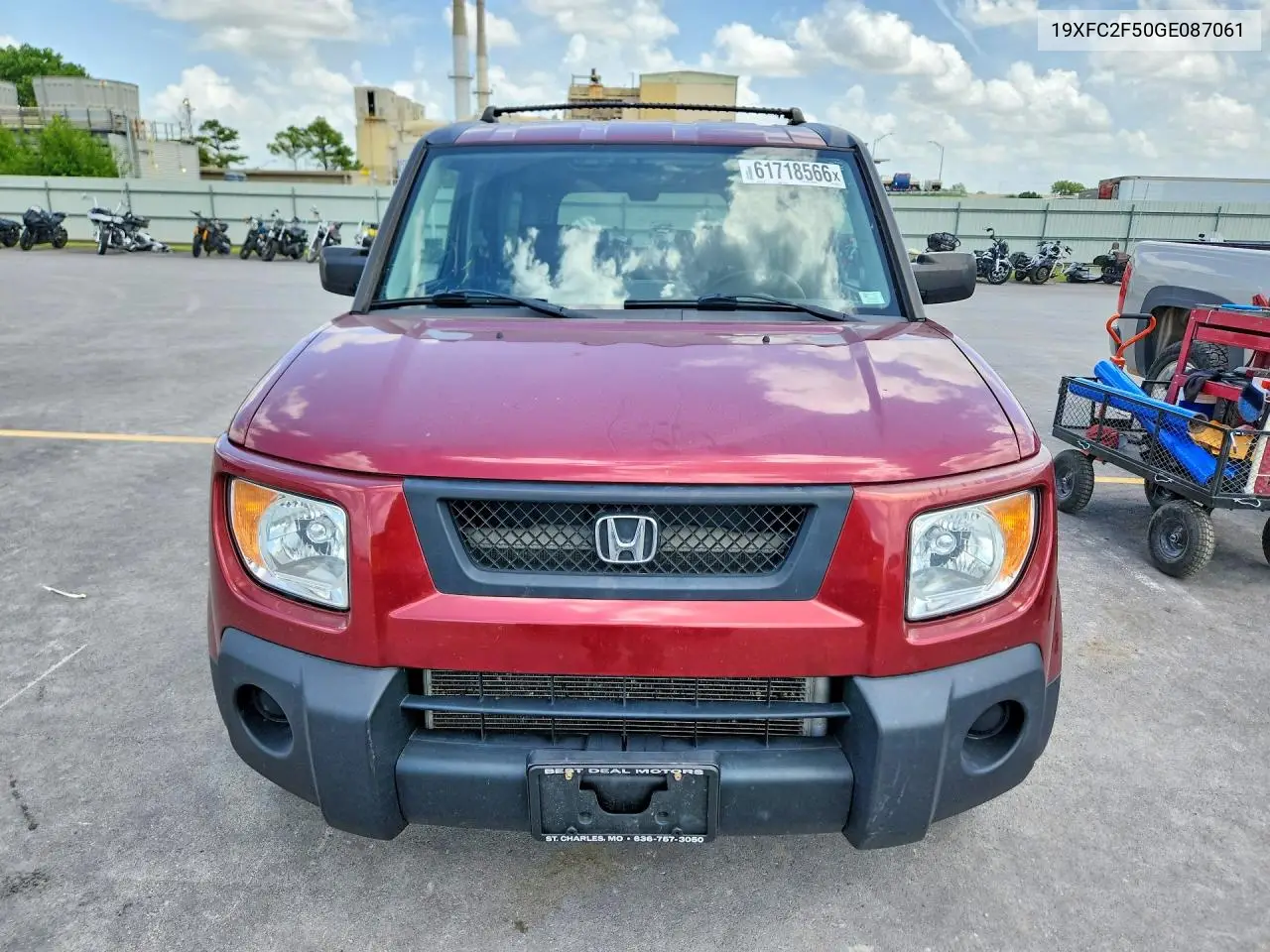 2016 Honda Element VIN: 5J6YH28766L018352 Lot: 61718566