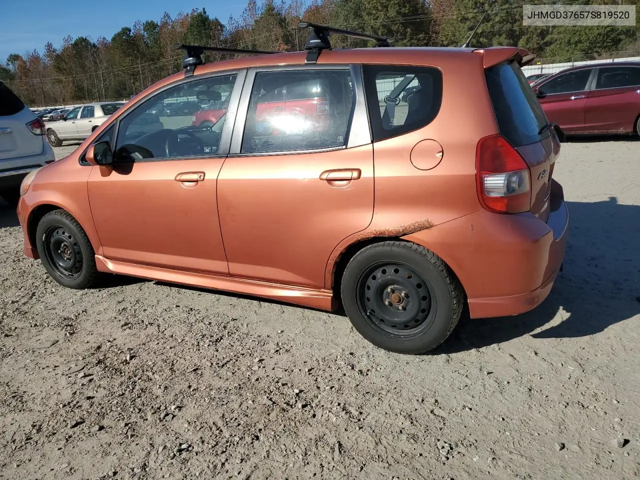 JHMGD37657S819520 2007 Honda Fit S