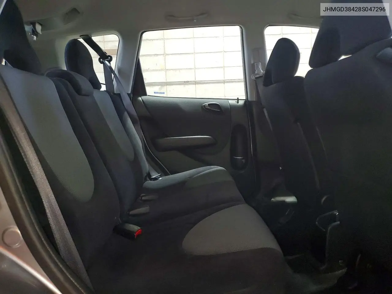 2008 Honda Fit VIN: JHMGD38428S047296 Lot: 59404376