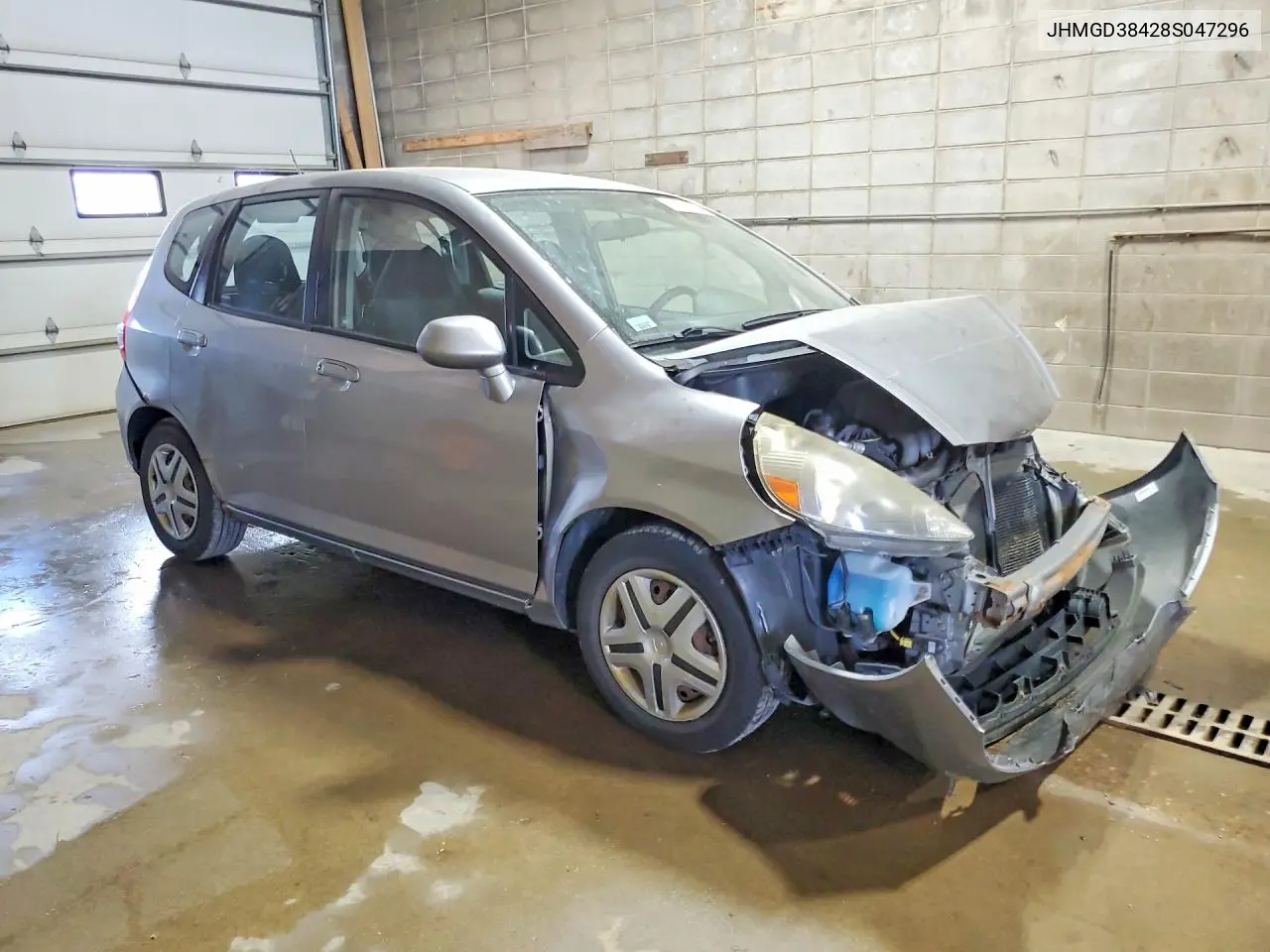 2008 Honda Fit VIN: JHMGD38428S047296 Lot: 59404376