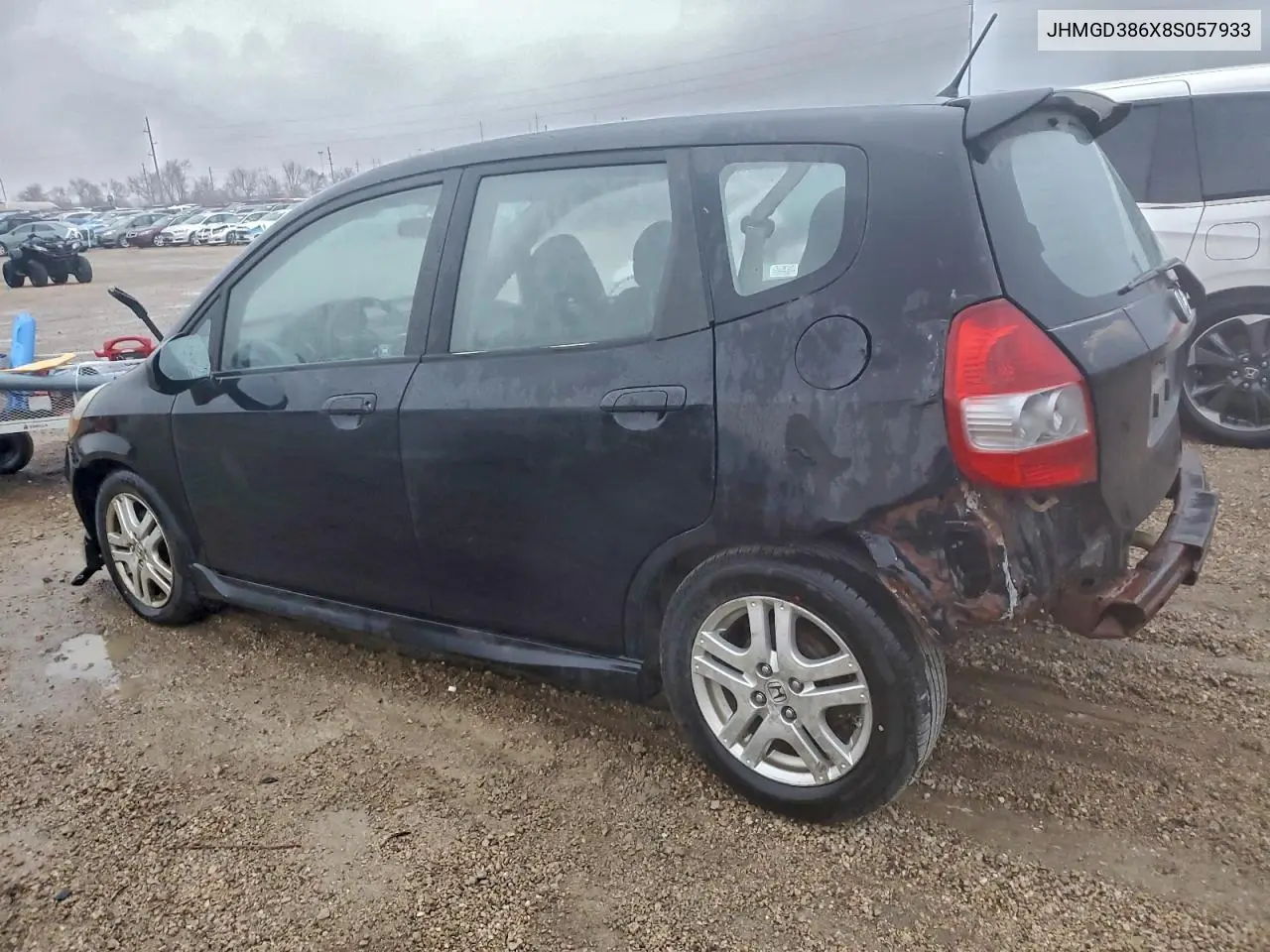 JHMGD386X8S057933 2008 Honda Fit Sport