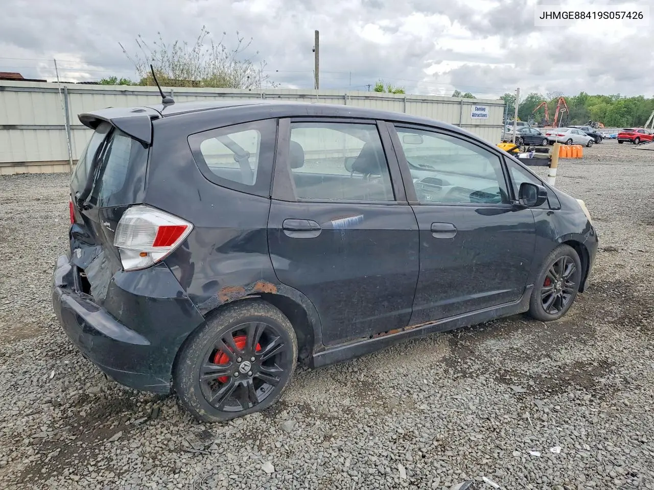 JHMGE88419S057426 2009 Honda Fit Sport