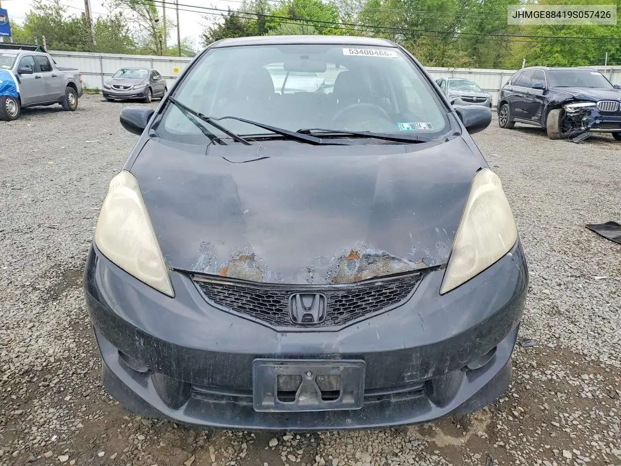 JHMGE88419S057426 2009 Honda Fit Sport