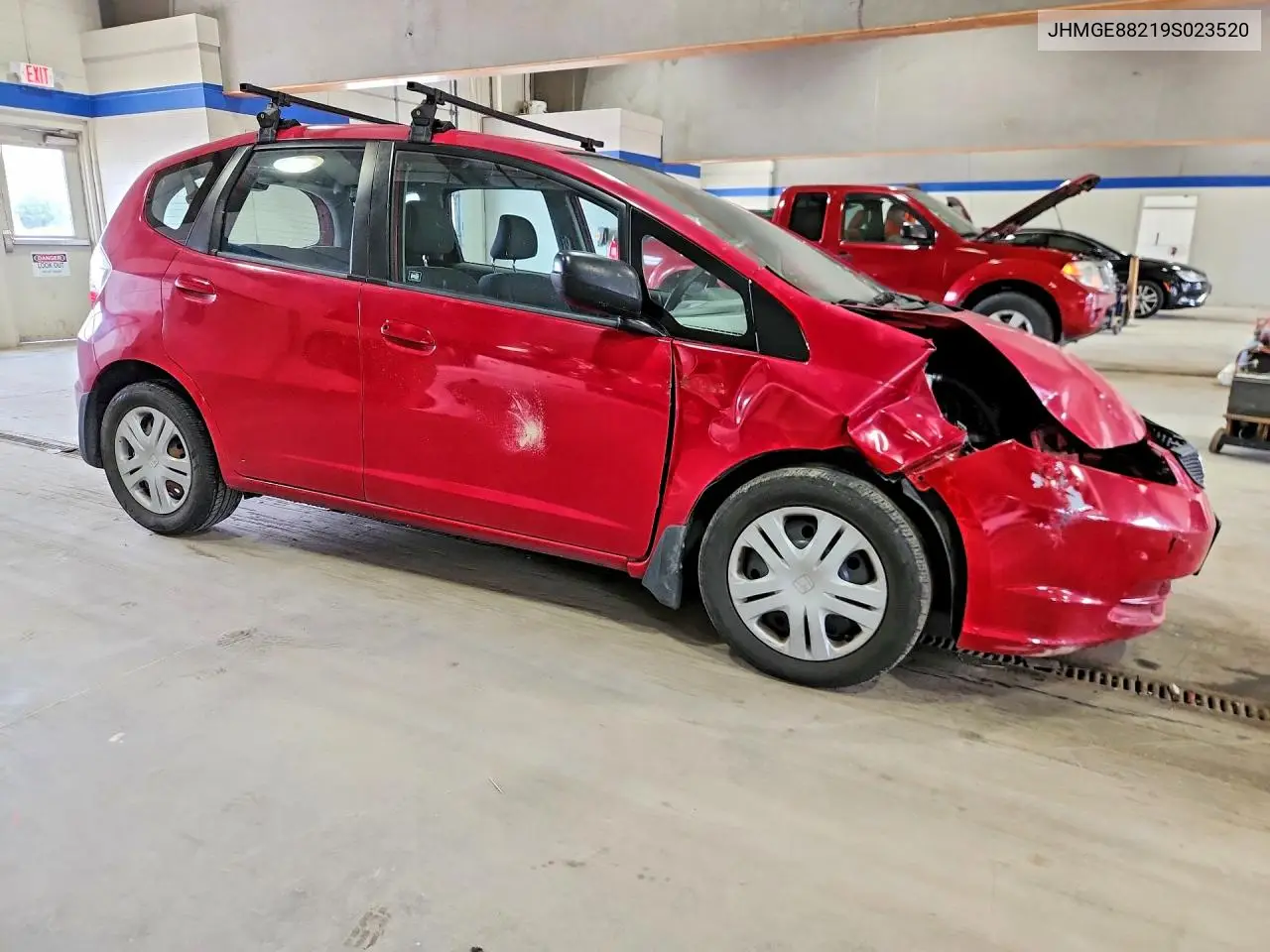 2009 Honda Fit VIN: JHMGE88219S023520 Lot: 58650566