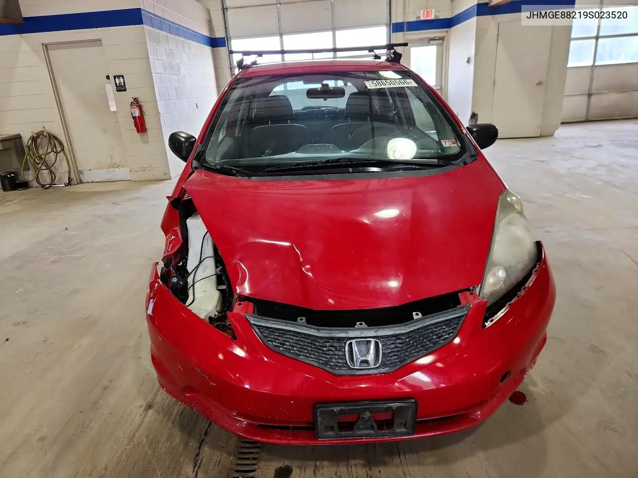 2009 Honda Fit VIN: JHMGE88219S023520 Lot: 58650566