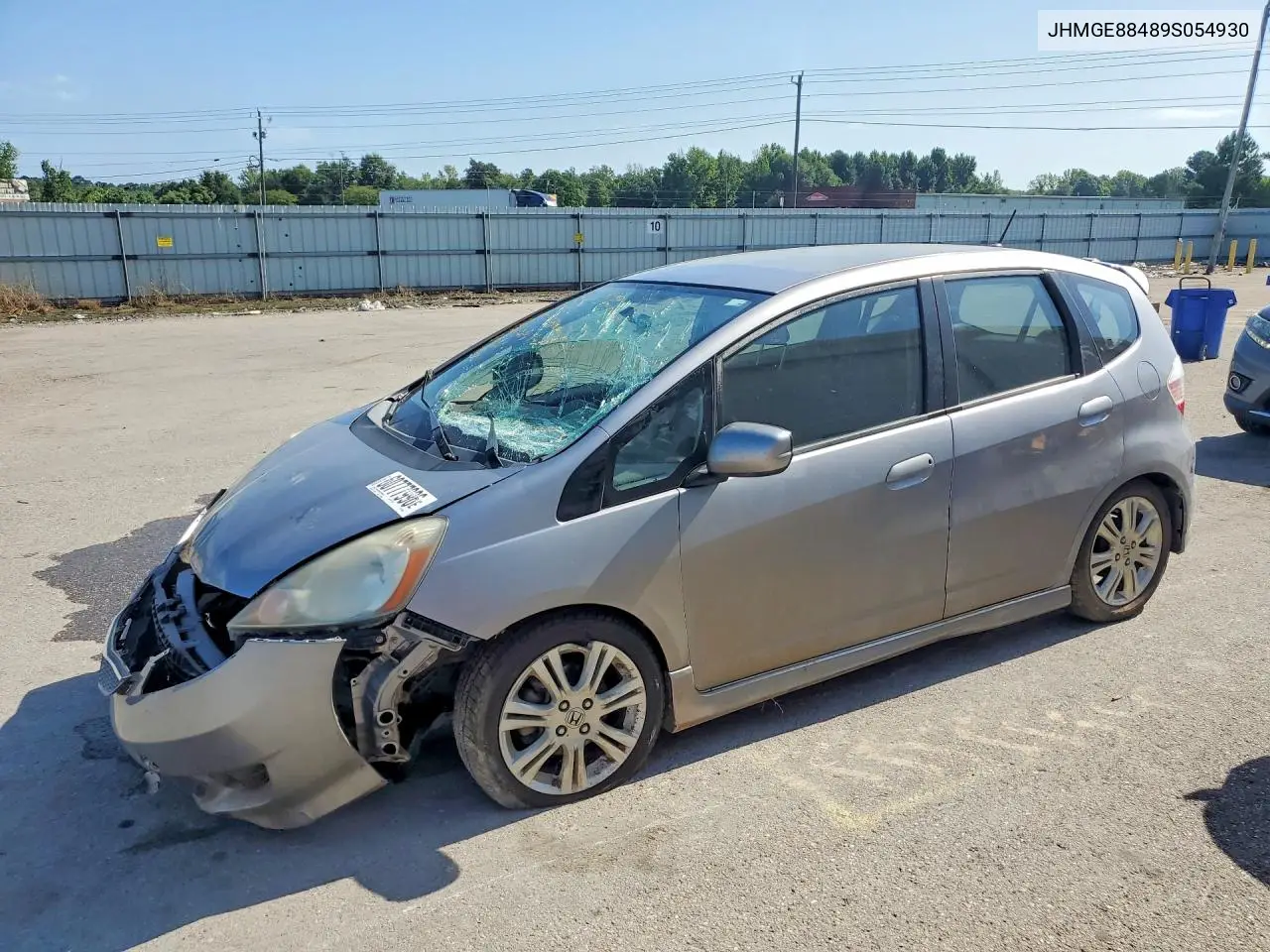 2009 Honda Fit Sport VIN: JHMGE88489S054930 Lot: 60777996