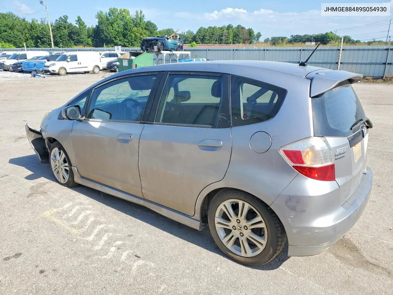2009 Honda Fit Sport VIN: JHMGE88489S054930 Lot: 60777996