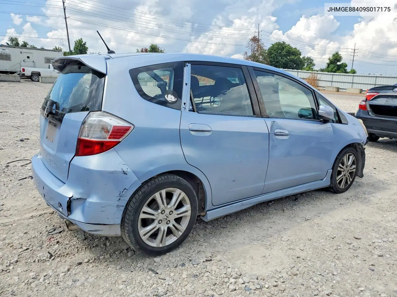 2009 Honda Fit Sport VIN: JHMGE88409S017175 Lot: 61151866