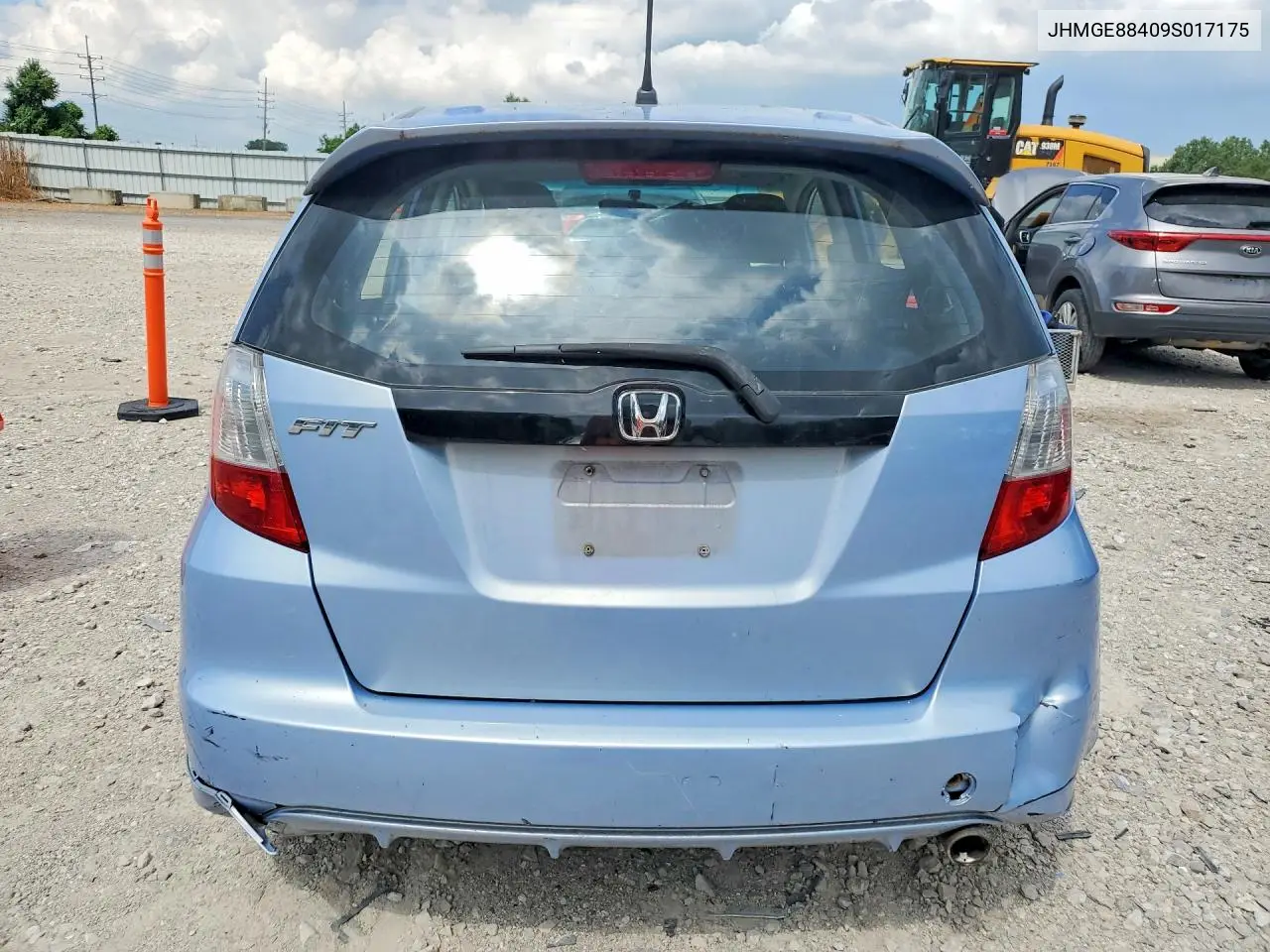 2009 Honda Fit Sport VIN: JHMGE88409S017175 Lot: 61151866