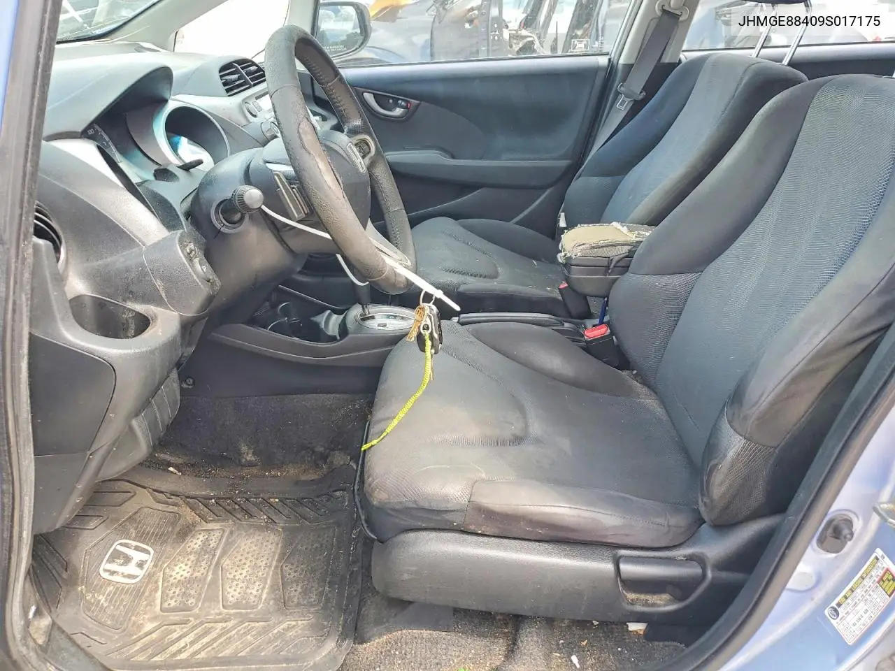 2009 Honda Fit Sport VIN: JHMGE88409S017175 Lot: 61151866