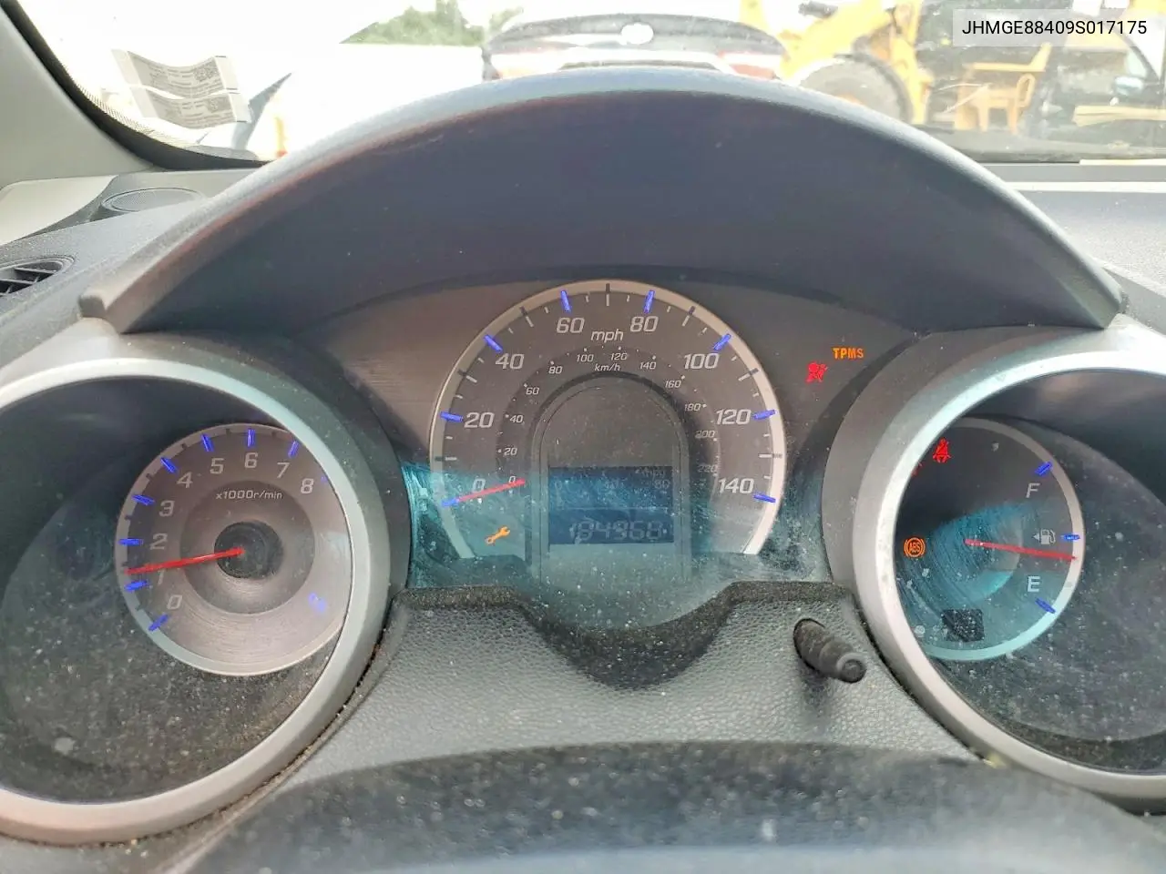 2009 Honda Fit Sport VIN: JHMGE88409S017175 Lot: 61151866