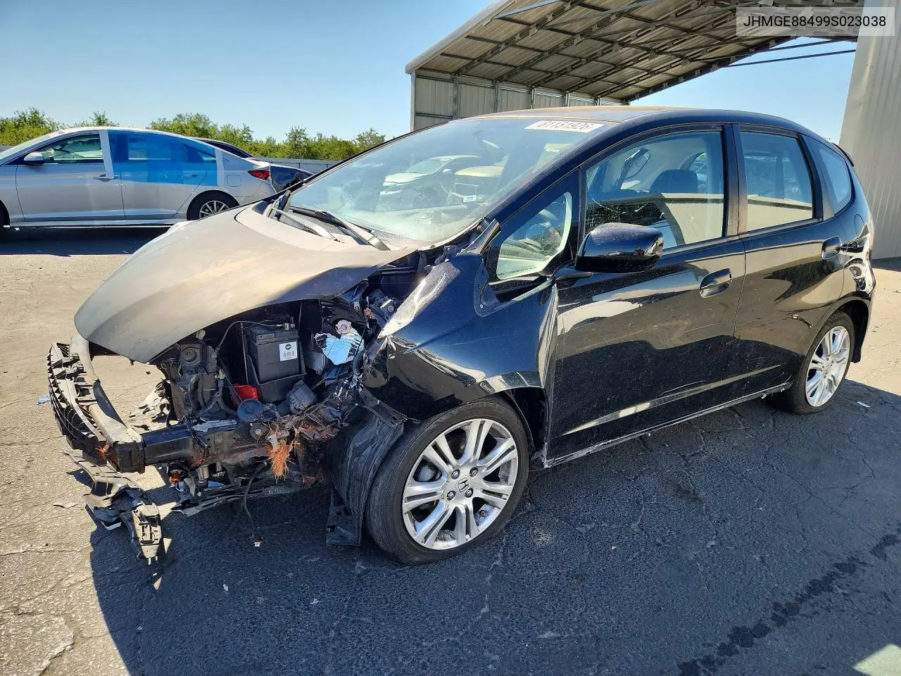 2009 Honda Fit Sport VIN: JHMGE88499S023038 Lot: 61151926