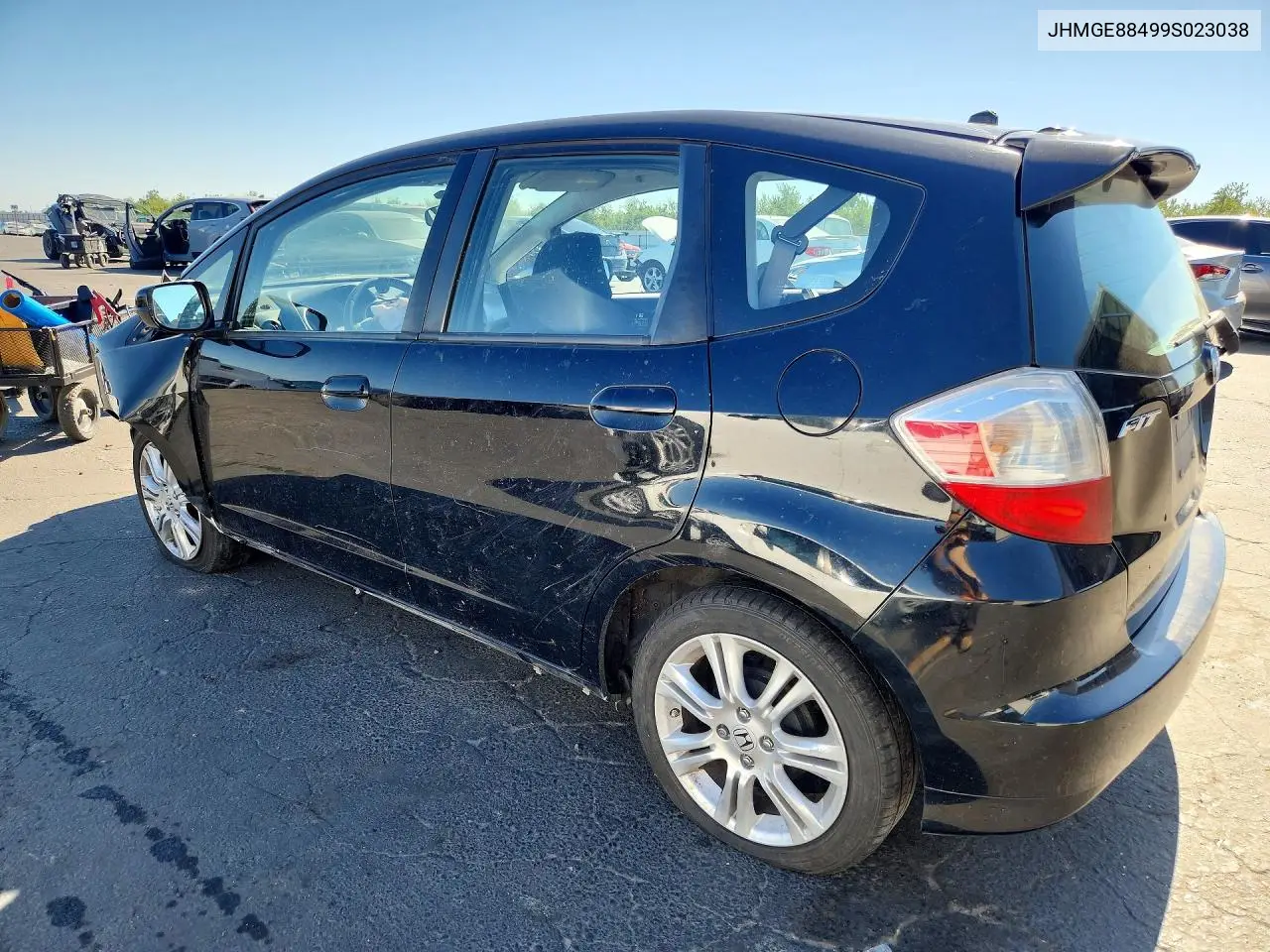 2009 Honda Fit Sport VIN: JHMGE88499S023038 Lot: 61151926