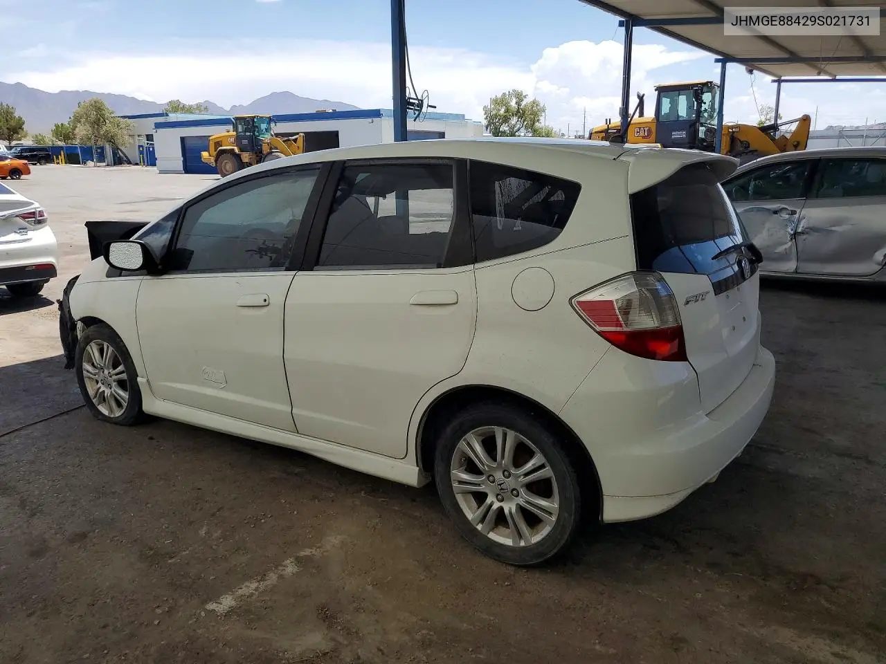 2009 Honda Fit Sport VIN: JHMGE88429S021731 Lot: 61596606