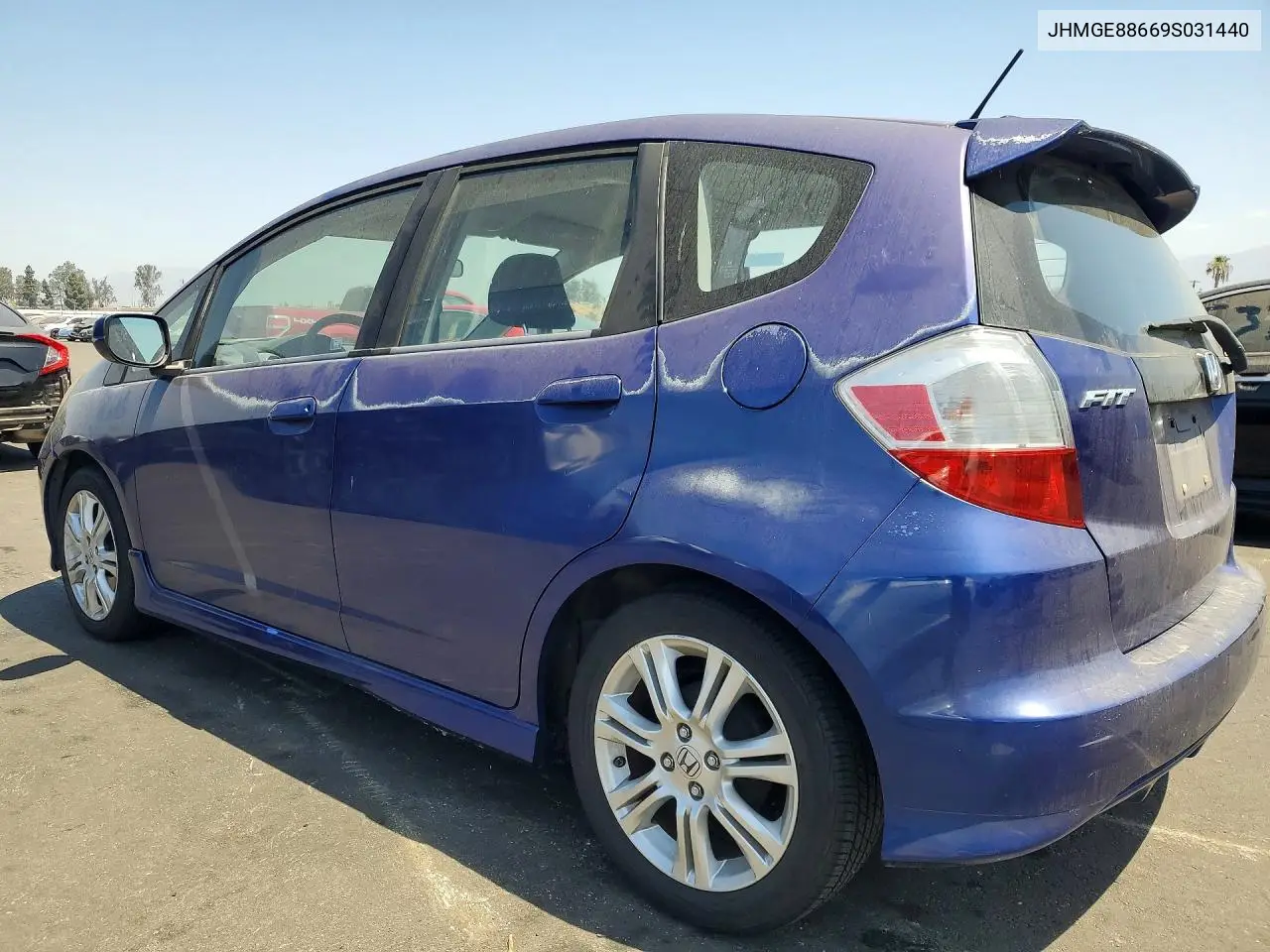 2009 Honda Fit Sport VIN: JHMGE88669S031440 Lot: 61612296