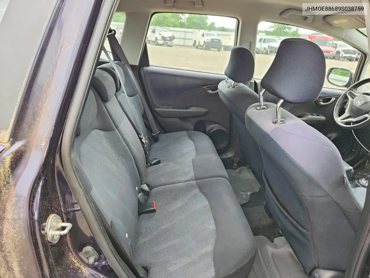 2009 Honda Fit Sport VIN: JHMGE88689S038759 Lot: 61931696