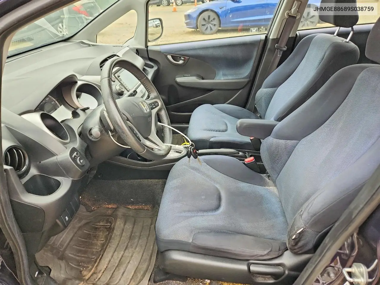 2009 Honda Fit Sport VIN: JHMGE88689S038759 Lot: 61931696