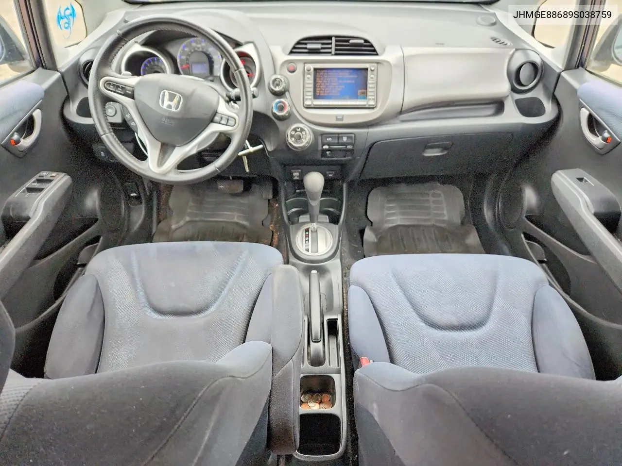2009 Honda Fit Sport VIN: JHMGE88689S038759 Lot: 61931696
