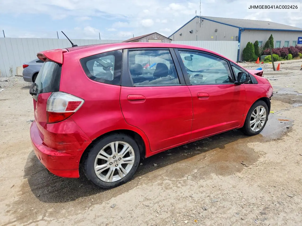 2010 Honda Fit Sport VIN: JHMGE8G41AC002426 Lot: 56854346