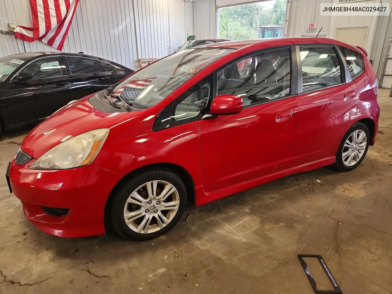2010 Honda Fit Sport VIN: JHMGE8H48AC029427 Lot: 60505826