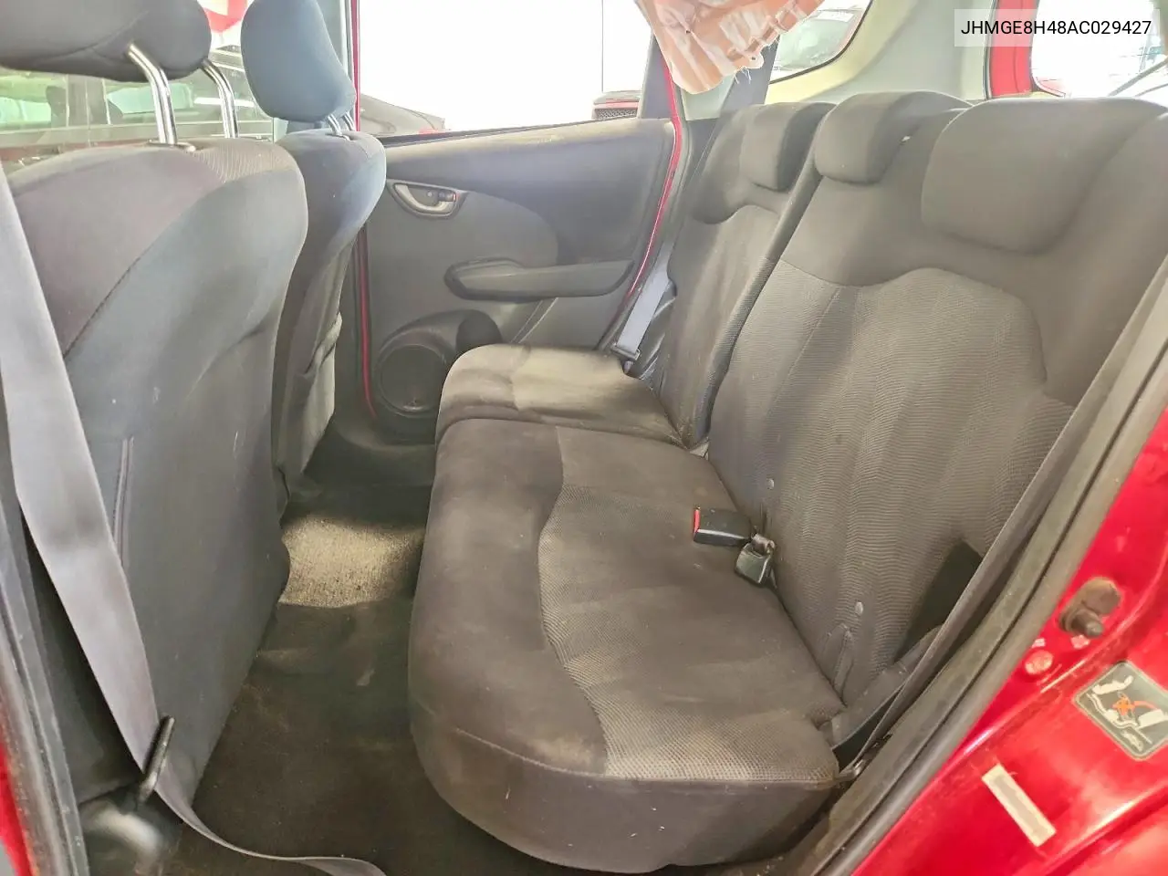 2010 Honda Fit Sport VIN: JHMGE8H48AC029427 Lot: 60505826