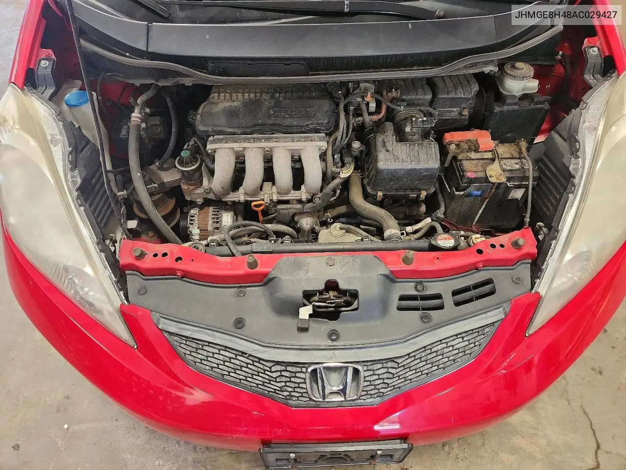 2010 Honda Fit Sport VIN: JHMGE8H48AC029427 Lot: 60505826