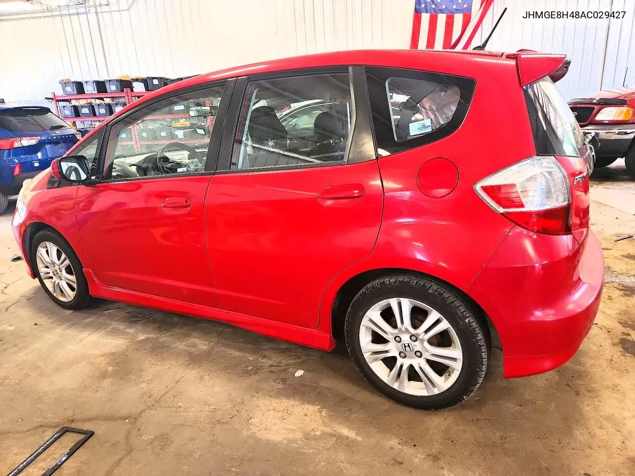 2010 Honda Fit Sport VIN: JHMGE8H48AC029427 Lot: 60505826