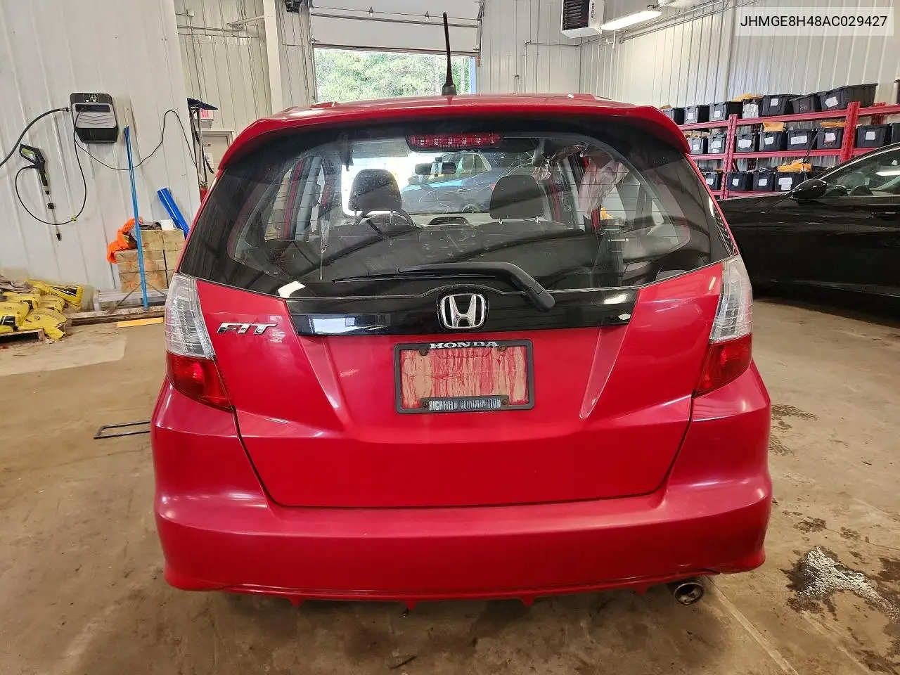 2010 Honda Fit Sport VIN: JHMGE8H48AC029427 Lot: 60505826